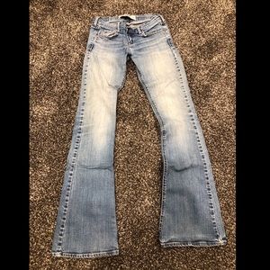 Women's sz 1 Hollister flare leg Jeans
